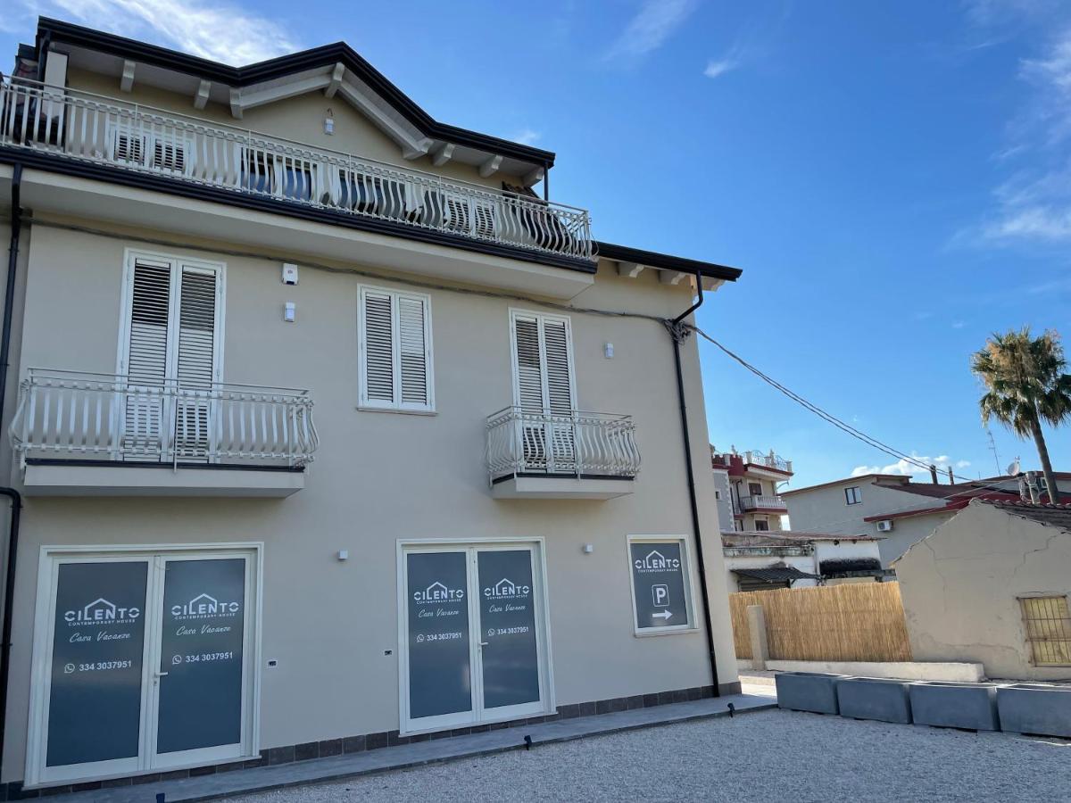 埃博利Cilento Contemporary House Con Idromassaggio Jacuzzi别墅 外观 照片