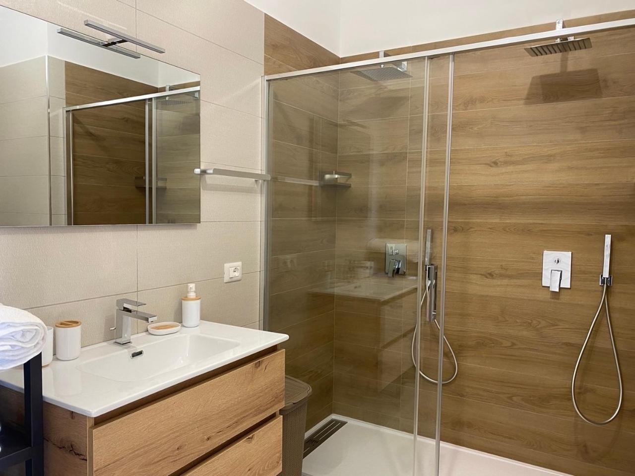 埃博利Cilento Contemporary House Con Idromassaggio Jacuzzi别墅 外观 照片
