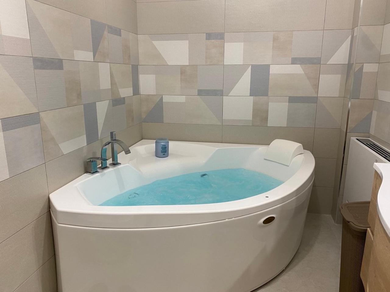 埃博利Cilento Contemporary House Con Idromassaggio Jacuzzi别墅 外观 照片