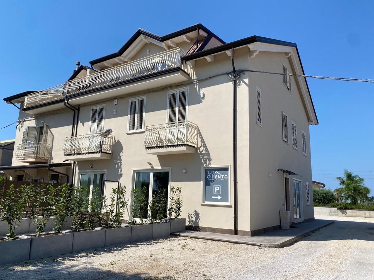埃博利Cilento Contemporary House Con Idromassaggio Jacuzzi别墅 外观 照片